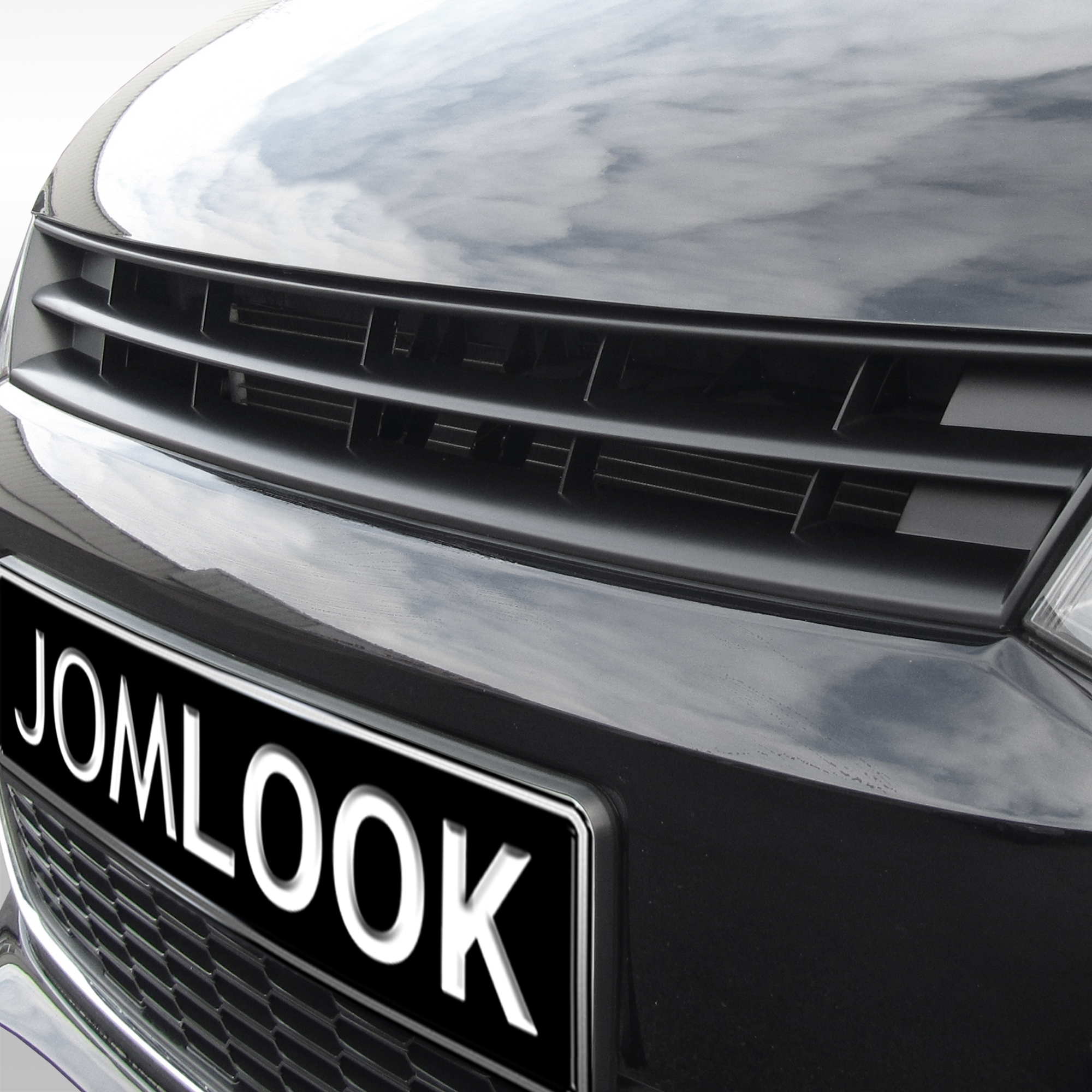 JOM Sport Grill schwarz ohne Emblem passend für VW Polo 5 (6R) JOM Sport Grill schwarz ohne Emblem passend für VW Polo 5 (6R)