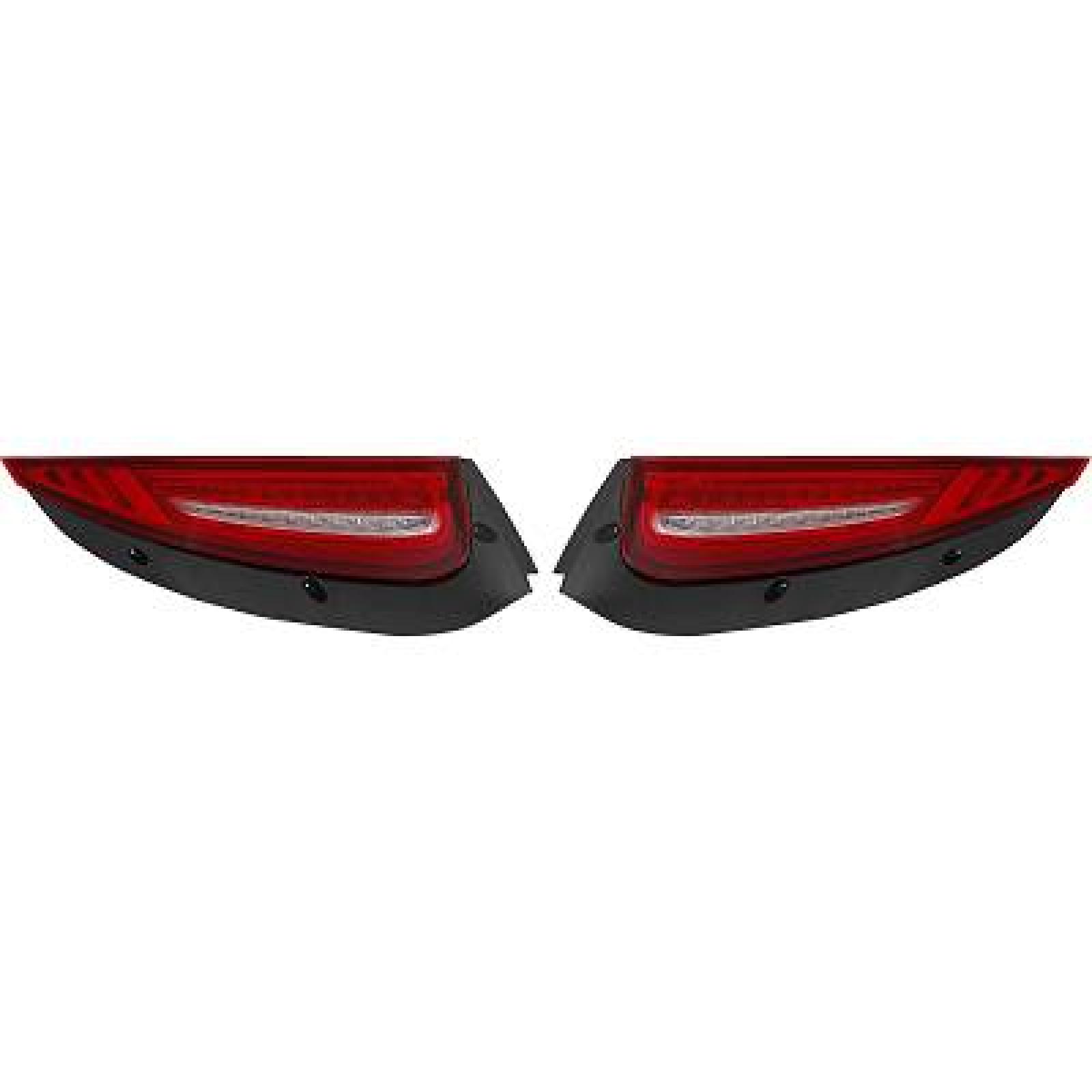 LED Rückleuchten Heckleuchten Leuchten Rot passend für Porsche 911 Typ 997 09-12
