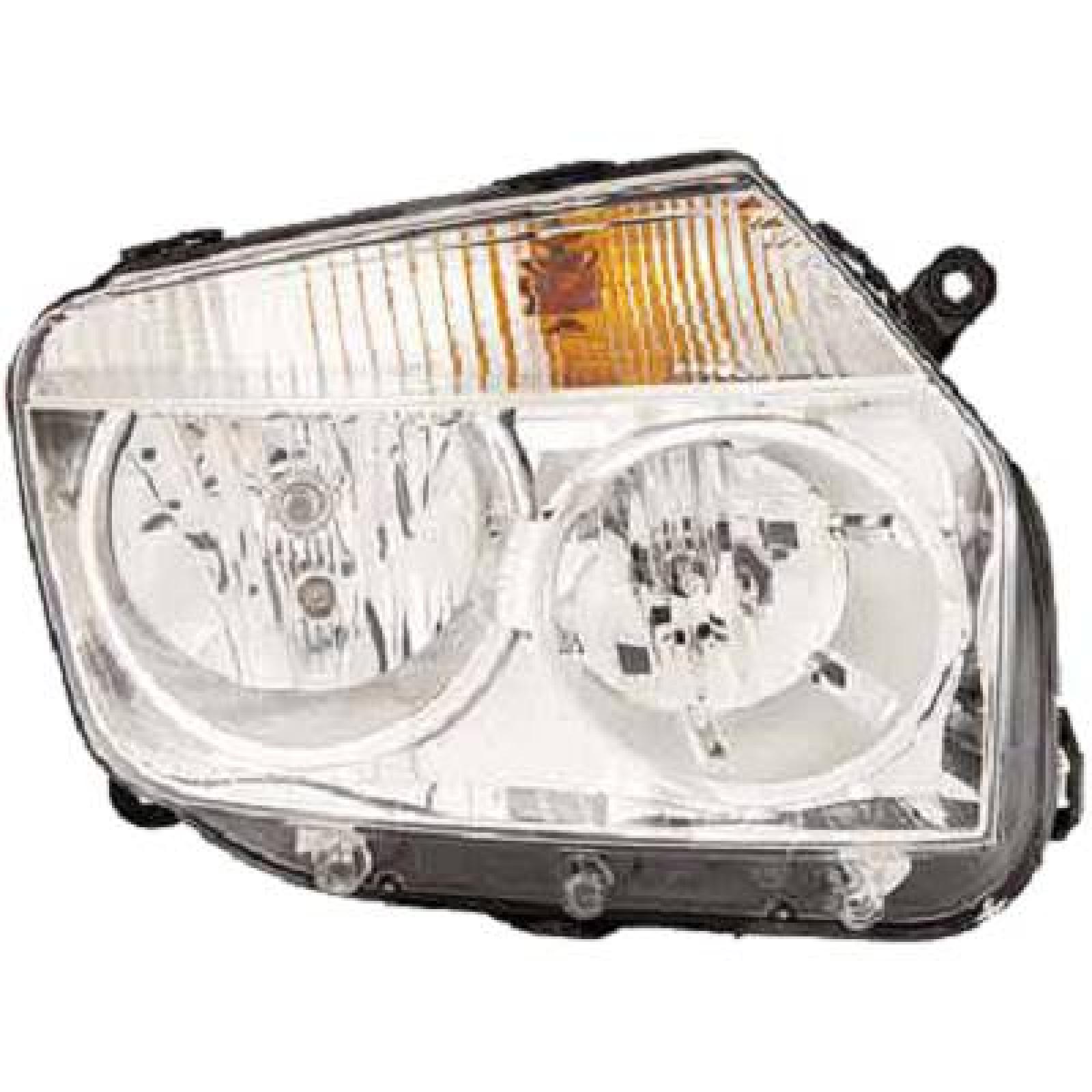Phare avant droit compatible avec Dacia DUSTER H7 H1 Halogène Phare avant droit compatible avec Dacia DUSTER H7 H1 Halogène