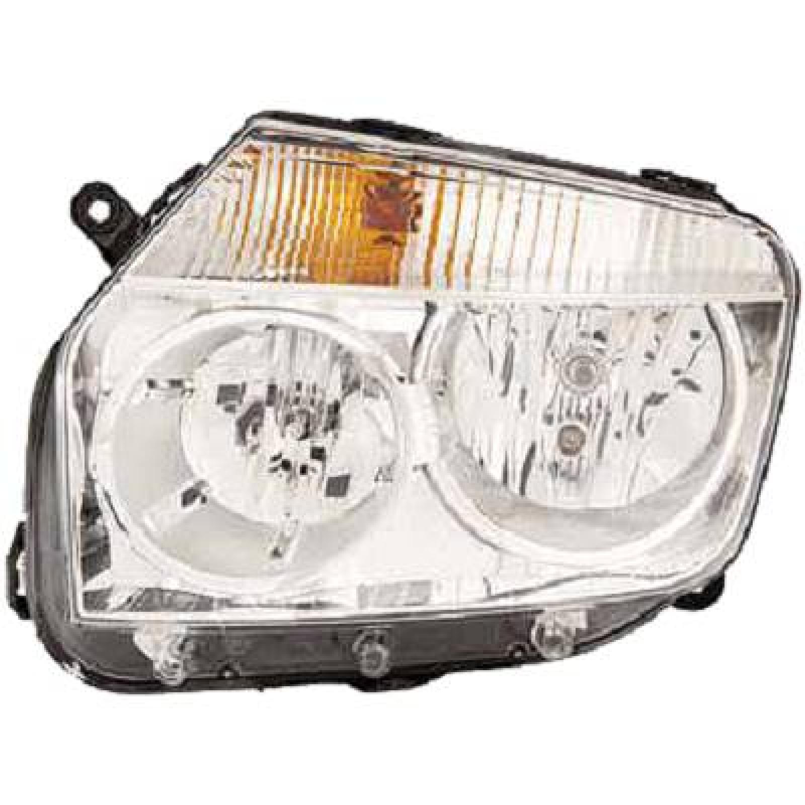 Phare avant gauche compatible avec Dacia DUSTER H7 H1 Halogène Phare avant gauche compatible avec Dacia DUSTER H7 H1 Halogène