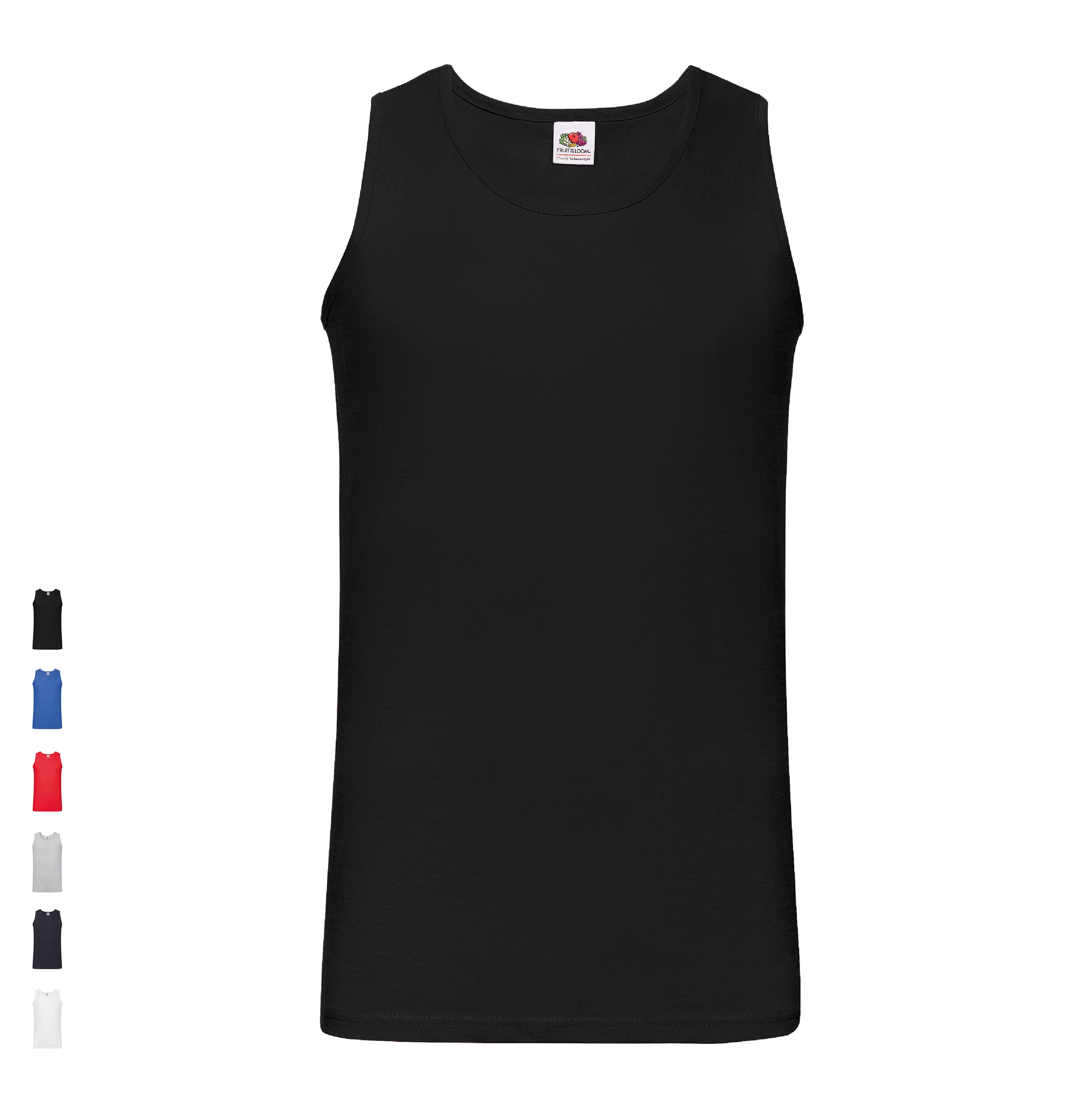 Fruit of the Loom Valueweight Athletic Vest Axelshirt Unterhemd Shirt NEU