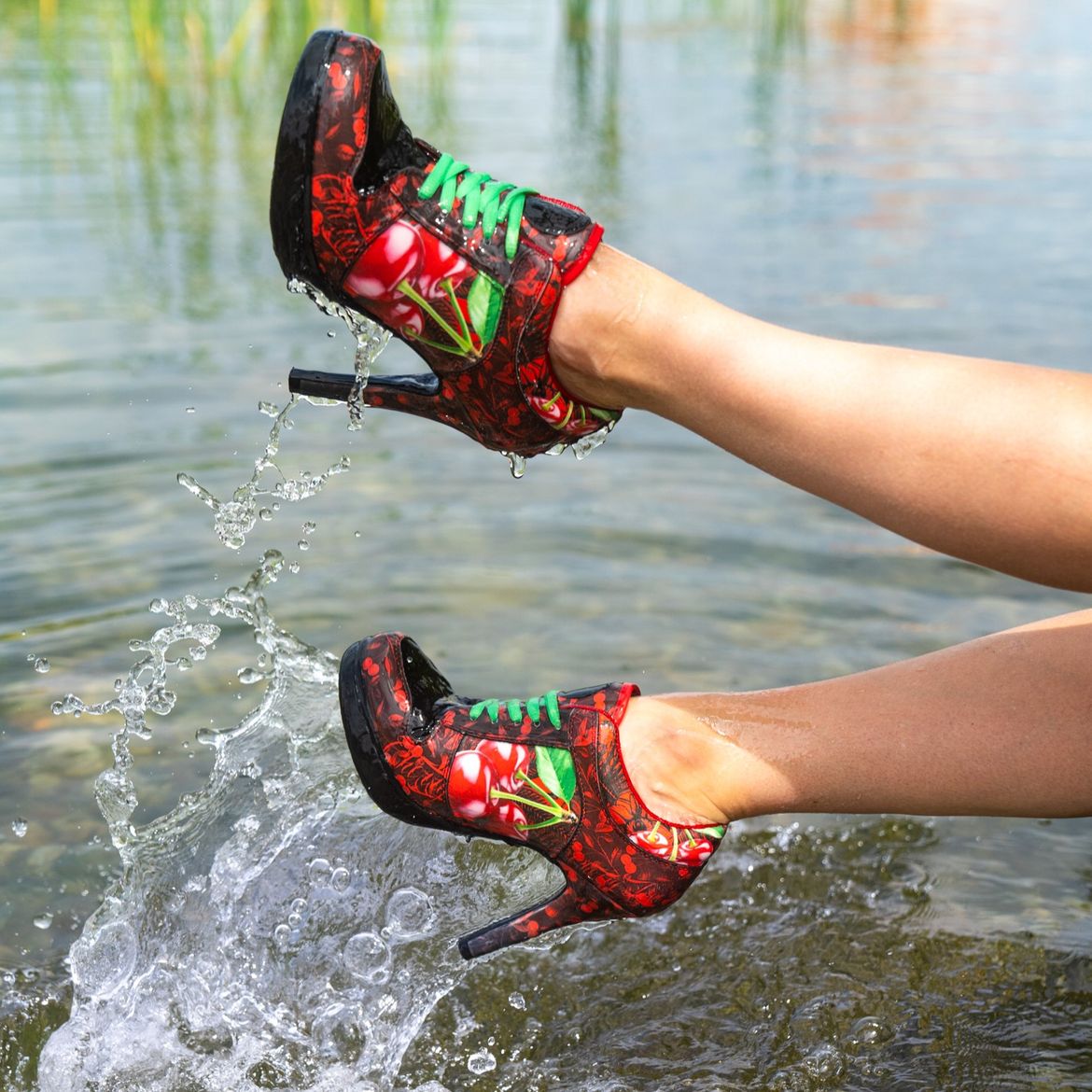 SWEET CHERRY 2.0 No. 1 *limited edition SNEAKER HIGH HEELS | Missy