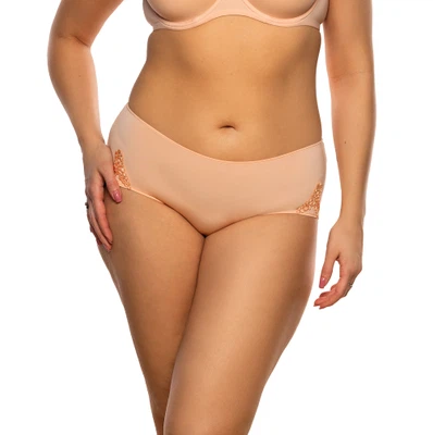 Vorderansicht Panty Carola in Farbe Weiß