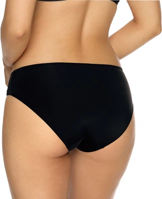 Rückansicht Slip in Bikinislip-Form in Farbe Schwarz