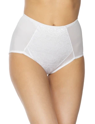 VIANIA Miederslip 812554 Polyamid Elasthan flache Nähte hoher Tragekomfort Farbe Weiß