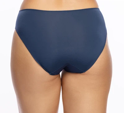 Rückansicht Slip in Bikinislip-Form in Farbe Blau (Blue Nights)