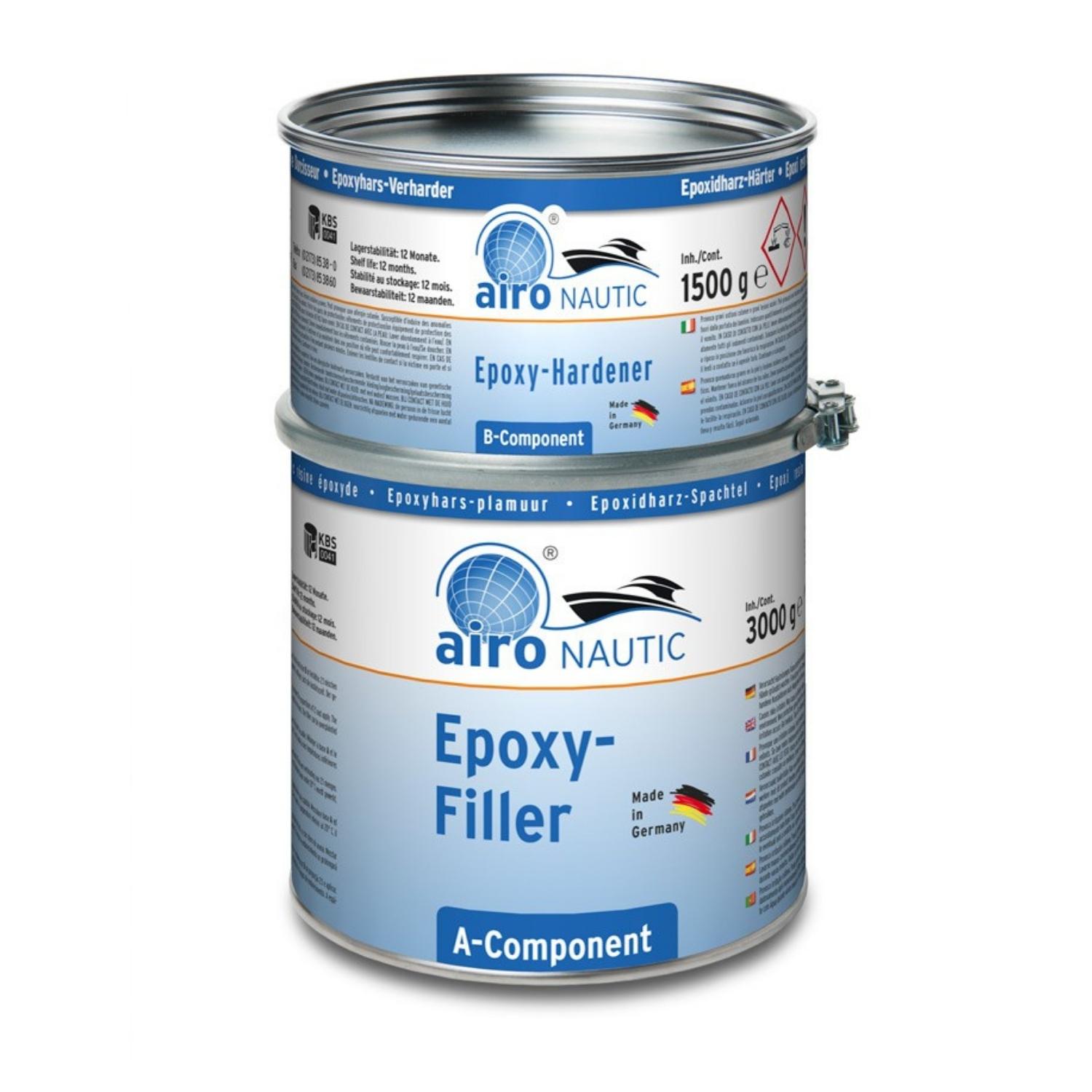 4,5kg Nautic (Epoxidharz-Spachtel, Feinspachtel, Füllspa...