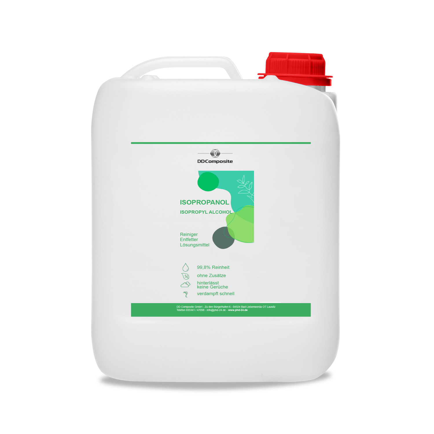 5 Liter Isopropanol 99,9% – IPA Reiniger & Entfetter Von Höfer Chemie