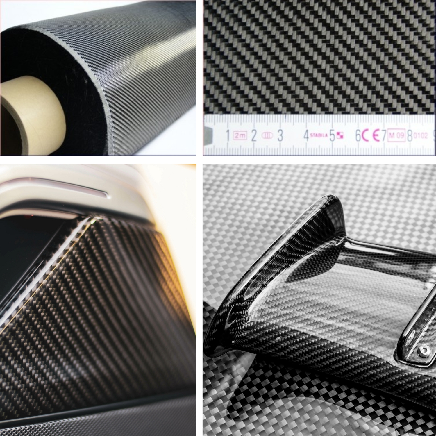 Carbongewebe 285g/m² Köper 4/4 100cm - Gewebe - Suter Kunststoffe AG Carbongewebe 285g/m² Köper 4/4 100cm - Gewebe - Suter Kunststoffe AG