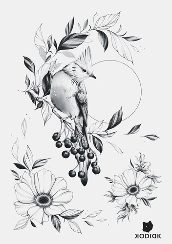 Floral Birdy 