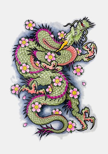 Flower Dragon S