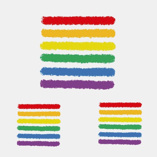 Rainbow #3 2-er Set
