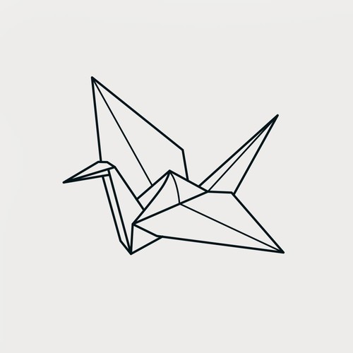 Mini Tattoo: fein gezeichnete Line-Art Mini Tattoo: fein gezeichnete Line-Art