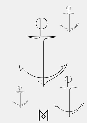 Tattoo Set mit minimalistischen One-Line Motiven in feiner Linienführung. Tattoo Set mit minimalistischen One-Line Motiven in feiner Linienführung.