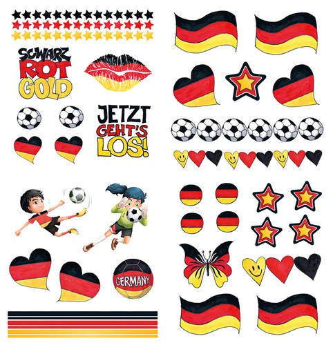 Fan Tattoos KIDS
