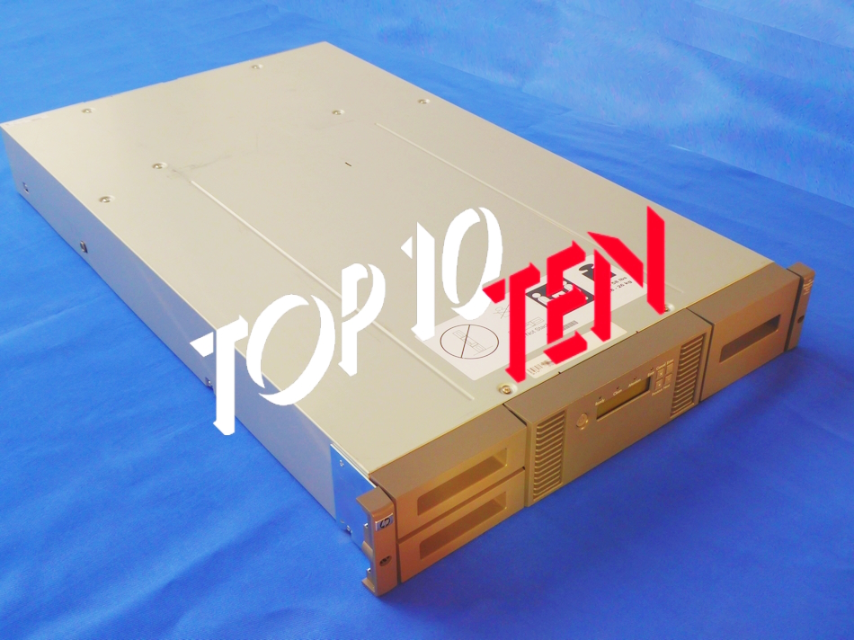HP 407351-004 MSL2024 2U LTO Tape Library Chassis