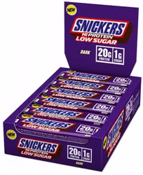 Snickers Dark Low Sugar Hi Protein Box (12x57g) - MHD 22.09.26 Snickers Dark Low Sugar Hi Protein Box (12x57g) - MHD 22.09.26