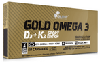 Olimp Gold Omega 3 D3+K2 Sport Edition (60 Caps)