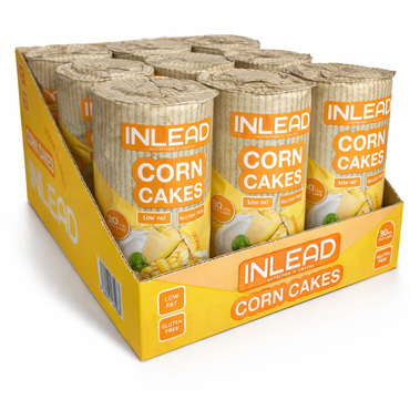 Corn Cakes Box (12x120g), Inlead Nutrition Corn Cakes Box (12x120g), Inlead Nutrition