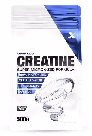 Micronized Creatine Monohydrate (500g), Quamtrax Micronized Creatine Monohydrate (500g), Quamtrax
