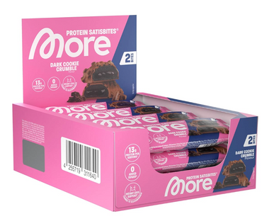 MHD Protein Satisbites (12x50g), More Nutrition MHD Protein Satisbites (12x50g), More Nutrition