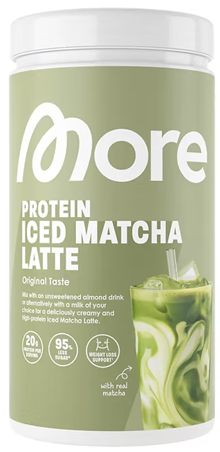More Nutrition Protein Iced Matcha Latte, 500G - Bild 5