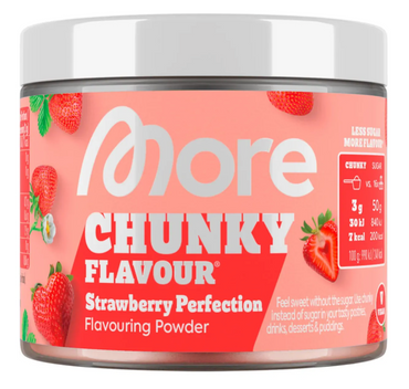 Chunky Flavour Strawberry Perfection (90g) - MHD 31.07.2026 , More Nutrition Chunky Flavour Strawberry Perfection (90g) - MHD 31.07.2026 , More Nutrition