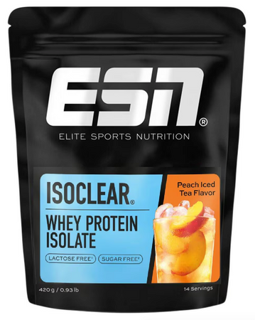Iso Clear Peach Iced Tea (420g) - MHD 31.07.2026 , ESN Iso Clear Peach Iced Tea (420g) - MHD 31.07.2026 , ESN