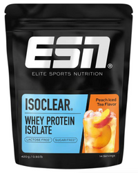 Iso Clear Peach Iced Tea (420g) - MHD 31.07.2026 , ESN Iso Clear Peach Iced Tea (420g) - MHD 31.07.2026 , ESN