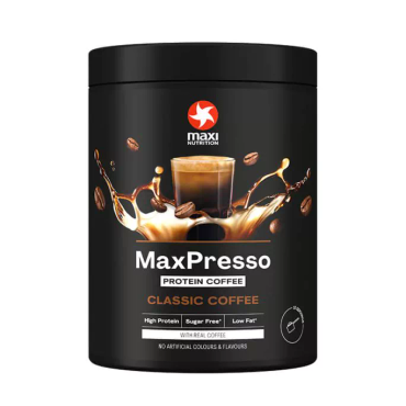 MHD MaxPresso Protein Coffee MHD 10/2026 (300g), Maxi Nutrition MHD MaxPresso Protein Coffee MHD 10/2026 (300g), Maxi Nutrition