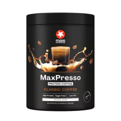 MHD MaxPresso Protein Coffee MHD 10/2026 (300g), Maxi Nutrition MHD MaxPresso Protein Coffee MHD 10/2026 (300g), Maxi Nutrition