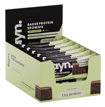 Baked Protein Brownie (12x50g), Fayn Baked Protein Brownie (12x50g), Fayn