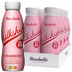 8 x Barebells Milkshake 330ml Protein Drinks 8 x Barebells Milkshake 330ml Protein Drinks
