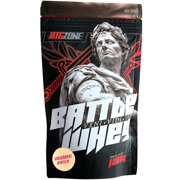 Bigzone Battle Whey (1000G), - Geschmack: Vanille
