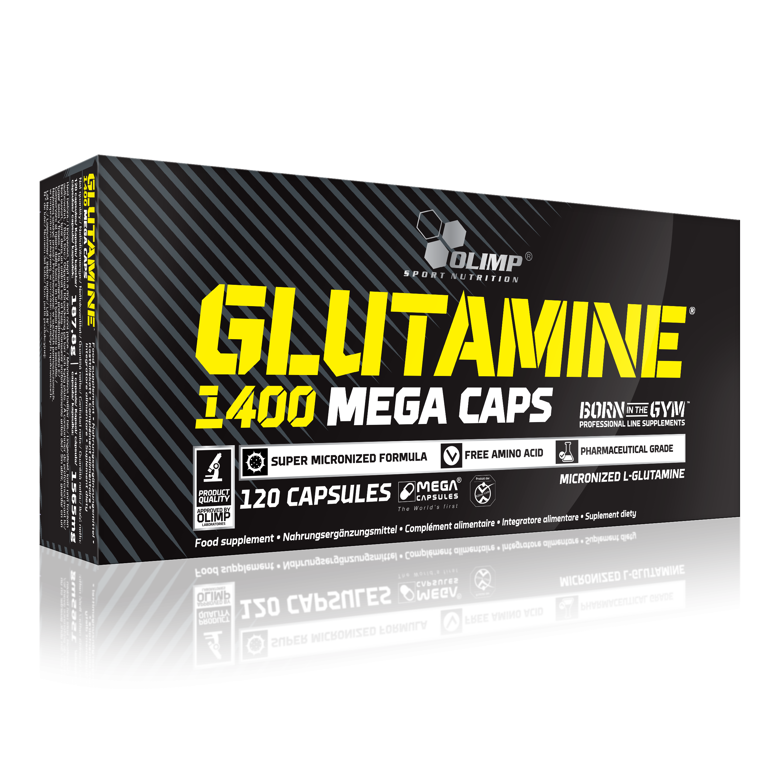 Olimp L-Glutamine Mega Caps 1400 (120 Caps),