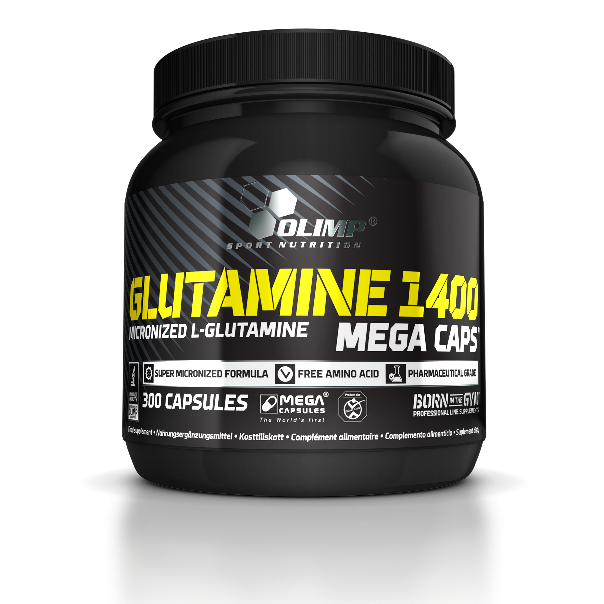 Olimp Glutamine 1400 Mega Caps 300 Kapseln - Bild 3