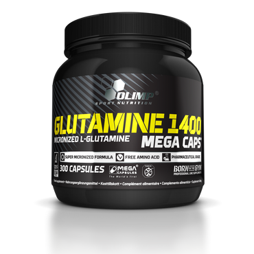L-Glutamine Mega Caps 1400 (300 Caps), Olimp L-Glutamine Mega Caps 1400 (300 Caps), Olimp