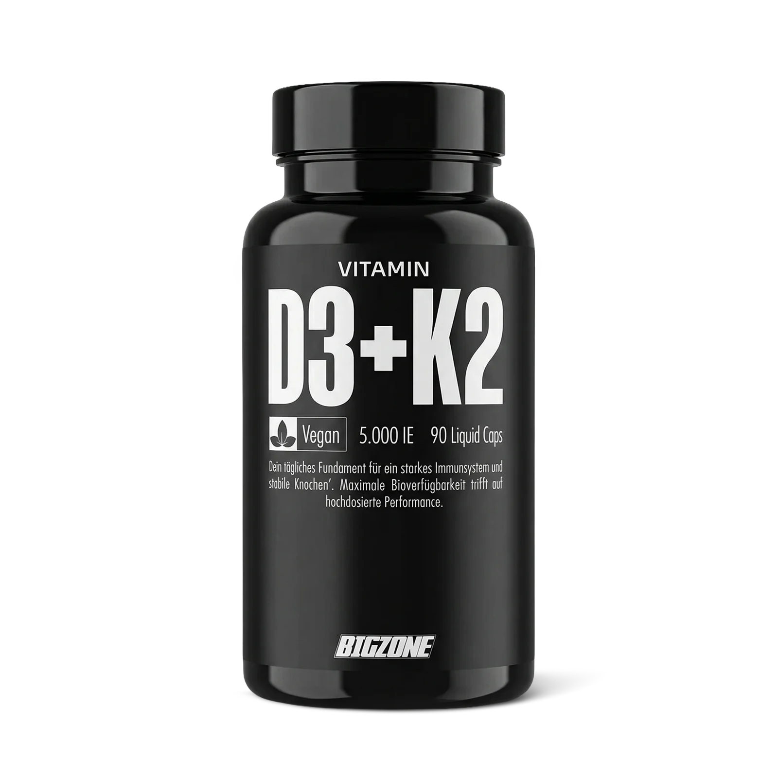 Big Zone Vitamin D3 + K2, 90 Kapseln ( Liquid Caps ) - Bild 2