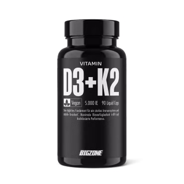 Vitamin D3 + K2 Liquid Caps (90 Kapseln), BigZone Vitamin D3 + K2 Liquid Caps (90 Kapseln), BigZone