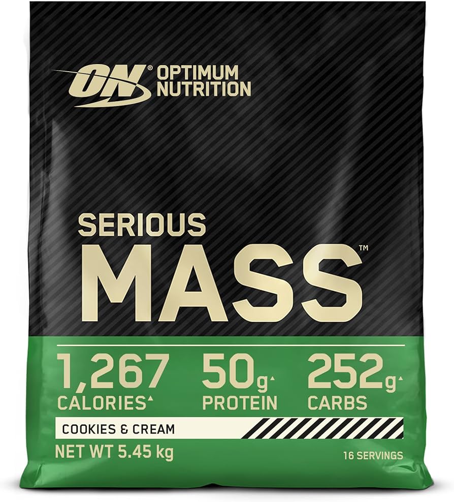 Optimum Nutrition Serious Mass (5450G), - Geschmack: Schokolade