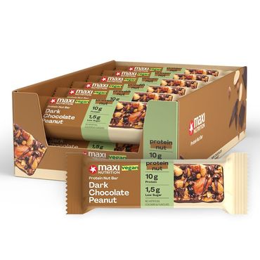 Protein Nut Bar Box (12x46g), Maxi Nutrition Protein Nut Bar Box (12x46g), Maxi Nutrition
