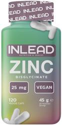 Zinc Bisglycinate (120 Caps), Inlead Nutrition Zinc Bisglycinate (120 Caps), Inlead Nutrition