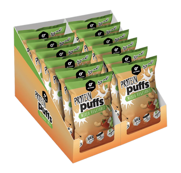 Protein Puffs (12x50g), GoFitness Nutrition Protein Puffs (12x50g), GoFitness Nutrition
