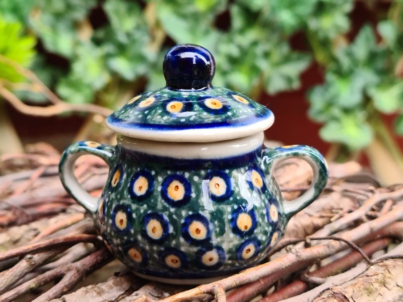Zuckerdose, Miniatur, Tradition 1, Bunzlauer Keramik - BSN 5851