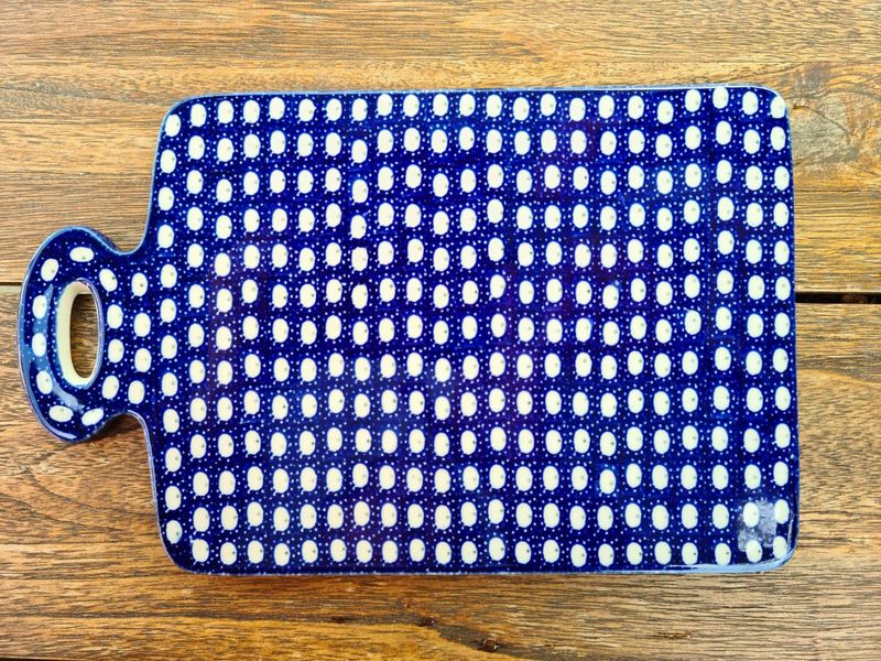 Frühstücksbrettchen, 29,5 x 18,5 cm groß, Tradition 4 polish pottery - BSN 0418