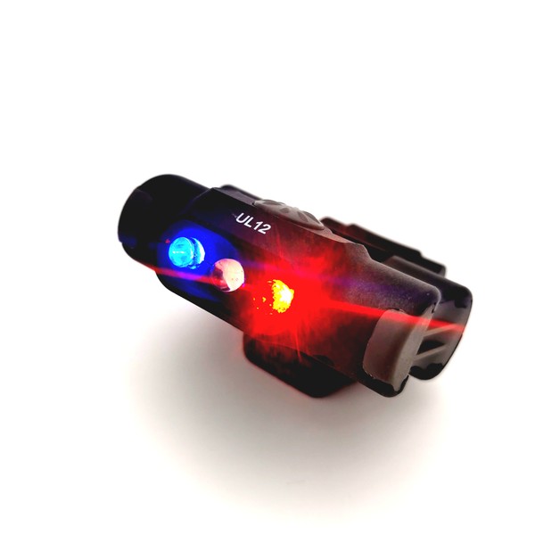 NEXTORCH UL12 - LED- Cliplampe mit Warnlicht blau/rot und weißem Licht für Kappen, Molle, Rucksäcke, Koppel, Gürtel NEXTORCH UL12 - LED- Cliplampe mit Warnlicht blau/rot und weißem Licht für Kappen, Molle, Rucksäcke, Koppel, Gürtel