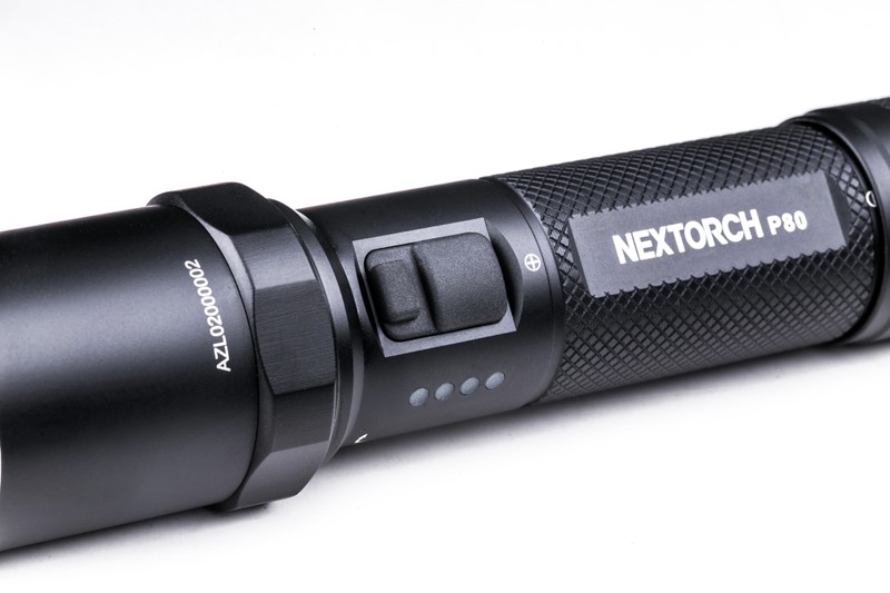 NEXTORCH P80 1.300 Lumen Einsatz LED Taschenlampe, USB-C Akkuladefunktion, Glasbrecher aus Nano-Keramik NEXTORCH P80 1.300 Lumen Einsatz LED Taschenlampe, USB-C Akkuladefunktion, Glasbrecher aus Nano-Keramik