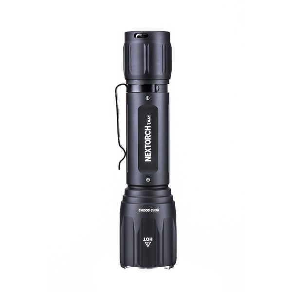 NEXTORCH TA41 Hunting LED Flashlight with 2600 ANSI Lumens
Quick plug-in remote switch and rechargeable system. NEXTORCH TA41 Hunting LED Flashlight with 2600 ANSI Lumens
Quick plug-in remote switch and rechargeable system.