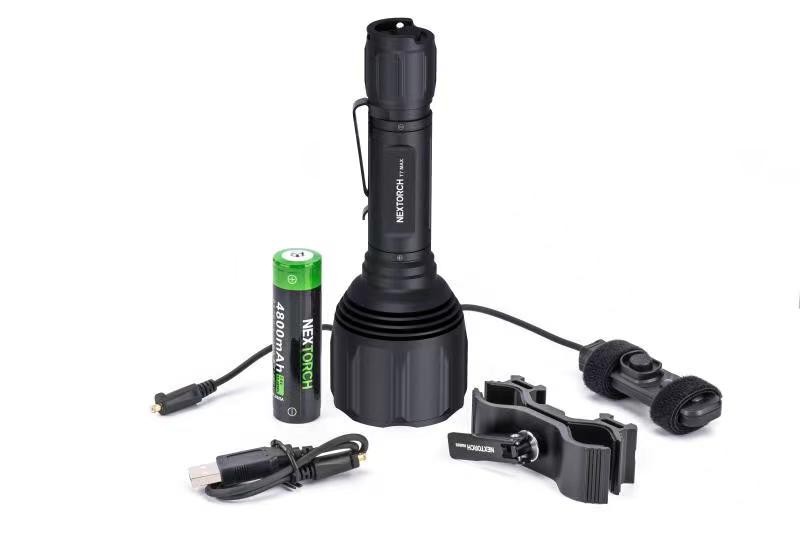 NEXTORCH T7 MAX SET Jagdtaschenlampe - Jagdlampe mit 1.100 Meter Leuchtweite NEXTORCH T7 MAX SET Jagdtaschenlampe - Jagdlampe mit 1.100 Meter Leuchtweite