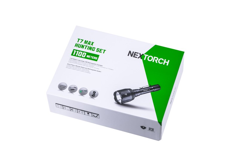 NEXTORCH T7 MAX SET Jagdtaschenlampe - Jagdlampe mit 1.100 Meter Leuchtweite NEXTORCH T7 MAX SET Jagdtaschenlampe - Jagdlampe mit 1.100 Meter Leuchtweite